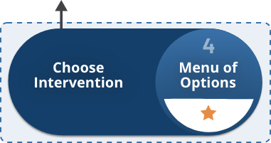 4 - Menu of Options: Choose Intervention - Selected